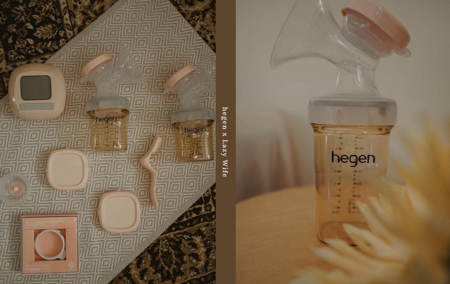 開箱媽咪界夢幻逸品「 hegen 舒芙蕾電動擠乳器」 - 第3張圖