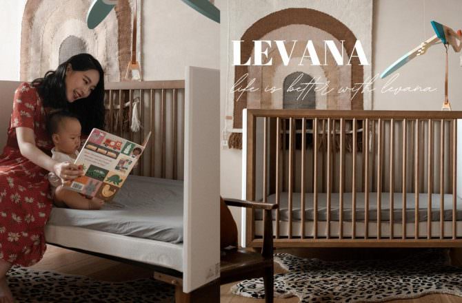 陪伴寶寶成長美式Levana成長嬰兒床，看你睡得香甜是身為母親最幸福的事：）