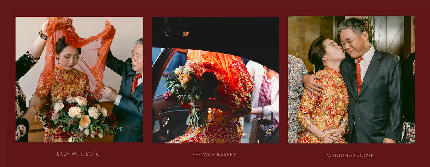 再次穿上龍鳳掛首次喜餅開箱獻給「香港80年奇華餅家」- 鹹甜交織而不膩的幸福喜餅 - 第6張圖