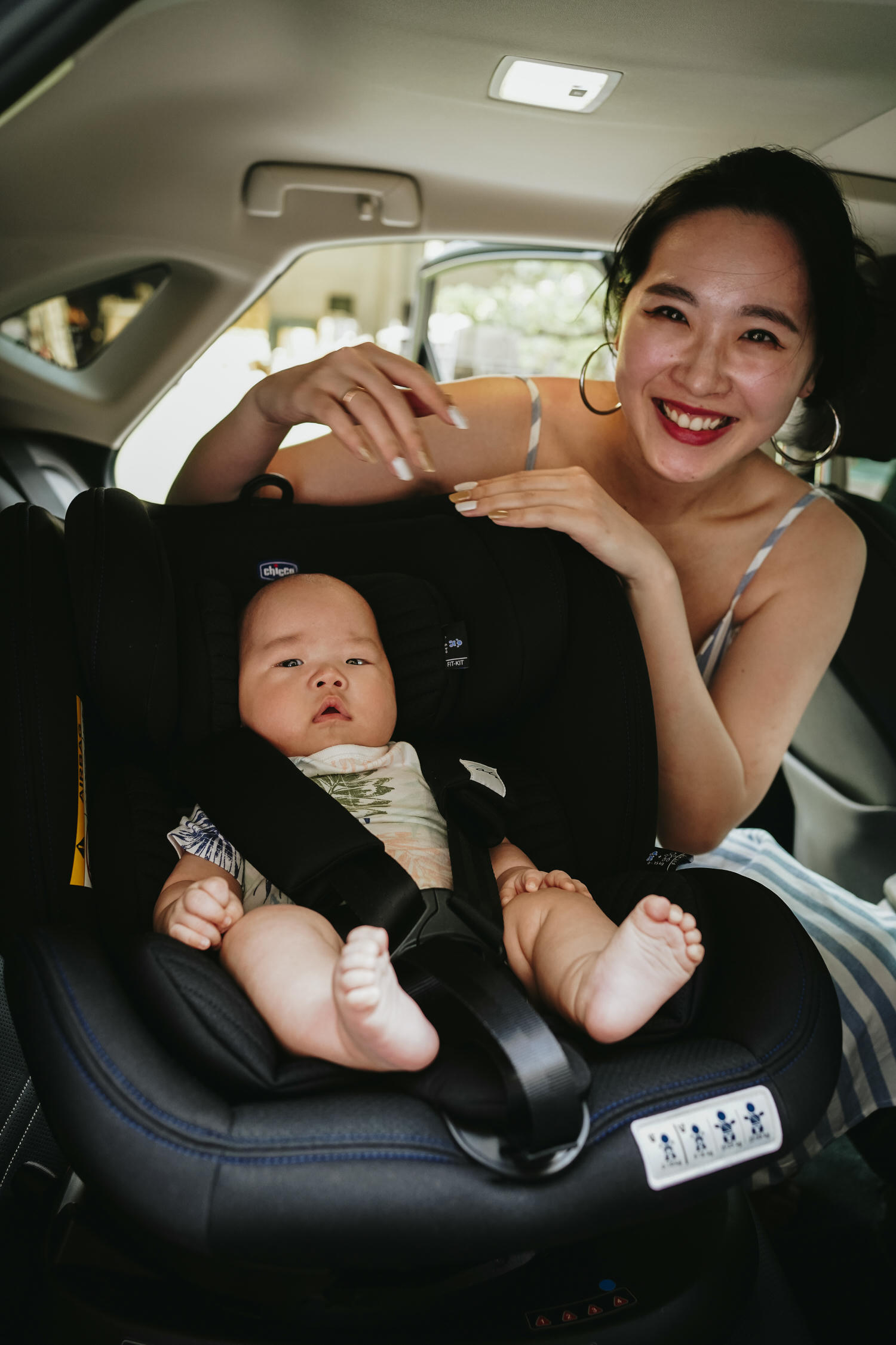 遇見最舒爽最完美 CHICCO SEAT 4 FIX AIR寶寶汽座,大人寶寶都幸福笑了 - 第10張圖