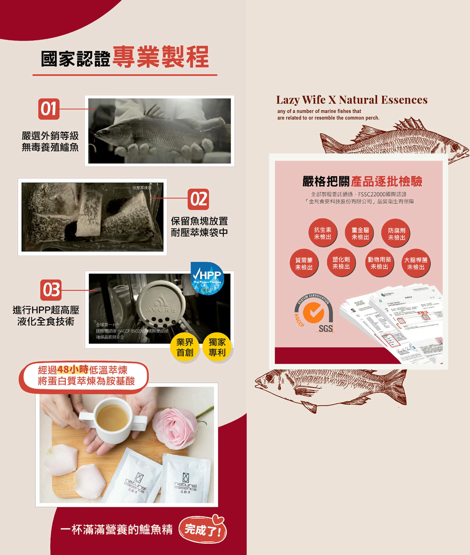 孕期補品-愛自己從每天早晨一杯品純萃鱸魚精開始 - 第12張圖